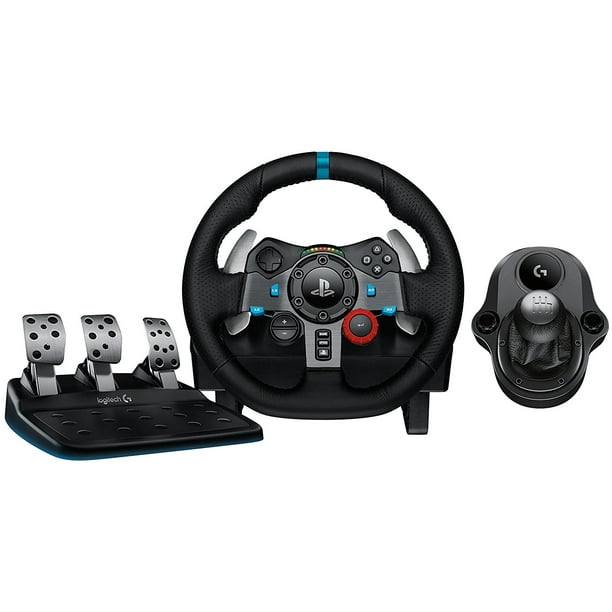 Used Driving Force Race Wheel PS4 G Driving Force Shifter Bundle - Walmart.com