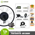 thumbnail image 2 of Kit de Conversion Moteur Sans Balais 48V 2000W avec Roue KT SM 20 Pouces 24 Pouces 26 Pouces 28 Pouces 29 Pouces 700C, 2 of 5