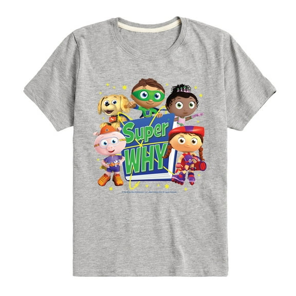 Super Why - Super Why Group - Youth Short Sleeve T-Shirt