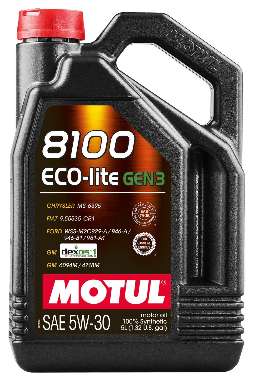Motul 5L Synthetic Engine Oil 8100 5W30 X-Clean EFE - Walmart.com