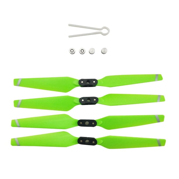 Hélices plegables Baoblaze para H501S H501C B2C Bugs 2 Verde Hélice RC Quadcopter