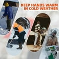 thumbnail image 2 of SNOW DEER Winter Heated Gloves for Work - Durability Gloves with Grip, Impact-Resistant Rubber Back Insulated Work Gloves, 2 of 7