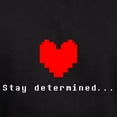 thumbnail image 3 of CafePress - Stay Determined Undertale Hoodie (Dark) - Pullover Hoodie, Classic, Comfortable Hooded Sweatshirt, 3 of 4