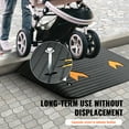 thumbnail image 6 of VEVOR Rubber Threshold Ramp Door Ramp 3.5" Rise 33069 lbs Load Rubber Curb Ramp, 6 of 8
