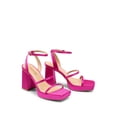 thumbnail image 3 of Sandalia DREAM PAIRS con Plataforma, Tacones Cuadrados, Color Rosa Fucsia, 3 of 5