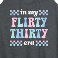 thumbnail image 3 of Instant Message - In My Flirty Thirty Era - Women's Racerback Tank Top, 3 of 6