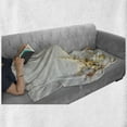 thumbnail image 6 of Starfish Soft Flannel Fleece Blanket, Seacoast with Sand with Colorful Various Seashells Tropics Aquatic Wildlife Theme, Cozy Plush for Indoor and Outdoor Use, 50" x 70", Multicolor, by Ambesonne, 6 of 6