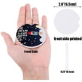 thumbnail image 2 of FMSHPON Space Universe Stars Rocket Launch Smoke Dream Big Set of 6 Car Coaster for Drinks, Absorbent Ceramic Stone Coasters Cup Mat with Cork Base for Home Kitchen Room Coffee Table Bar Decor, 2 of 5