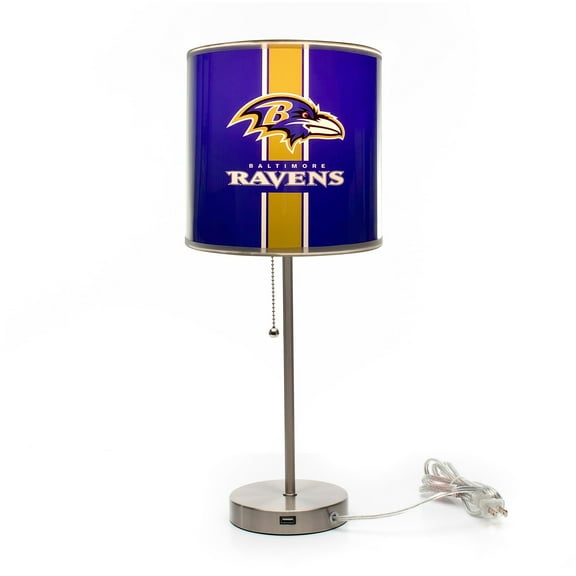 Imperial Baltimore Ravens Chrome Desk Lamp