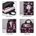 thumbnail image 5 of Balery Breast Cancer Lightweight Backpack for Men and Women - Durable and Water-Resistant, Ideal for School, Work, Travel, and Everyday Use, 5 of 9