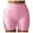 Pink, variant on Women's Seamless Scrunch Shorts Workout High Waisted 4.5 Inch Inseam Gym Running Yoga