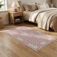 thumbnail image 2 of ODIKA Spotted Bold Inspired Border Cheetah Motif Pink Leopard Print Playful Expressive for Small Living Room, Playroom, Bedroom, Easy Care Kids Safe, 2 of 7
