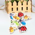 thumbnail image 3 of Borrador ANGOLIO Mini para niños con insectos, 60 unidades, para la vuelta al cole, 3 of 6