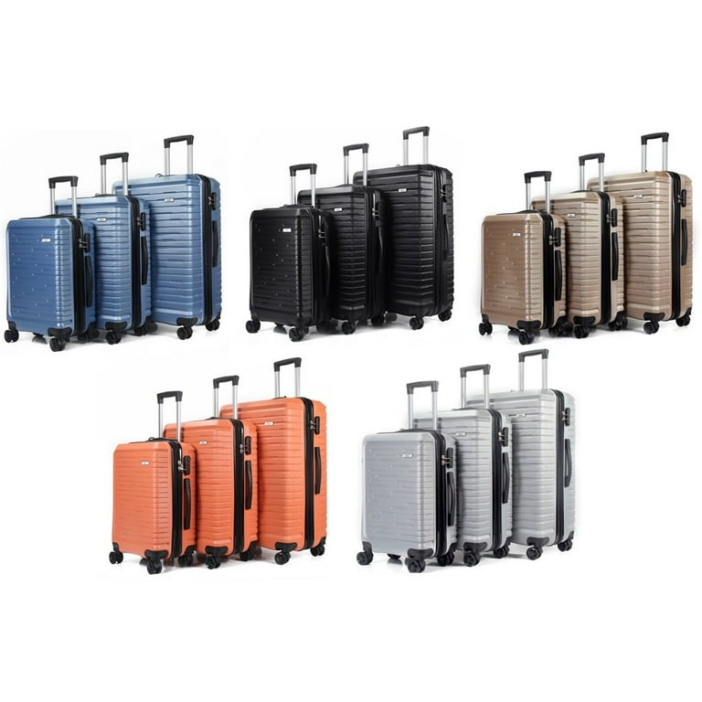 CHLOE Expandable ABS Hard shell Lightweight 360 Dual Spinning Wheels Combo Lock 28