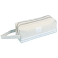 thumbnail image 5 of Solivara Canvas Pencil Pouch Large Big Capacity Aesthetic For Adult And Stationery(Yellow,3.74*7.87*3.35in), 5 of 9