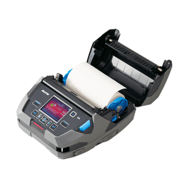 Restored SATO PW4NX Mobile 4-Inch Thermal Label Printer – NFC, Bluetooth & Wi-Fi, 203 dpi, Includes Shoulder Strap, P/N: WWPW41001 (Refurbished)