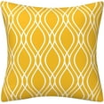 thumbnail image 4 of Yellow Pillow Covers 18x18 Set of 4 Modern Decorative Geometric Outdoor Sofa Throw Pillow Cushion Covers Case for Couch Living Room Bedroom Patio Furniture Indoors Home Decor, 4 of 4