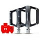 thumbnail image 3 of Pedal de bicicleta con rodamiento UD, Pedal de rodamiento de aleación de aluminio para bicicleta plegable de carretera Negro Cola Pedal de bicicleta ligero, 3 of 7