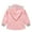 Pink, variant on Odeerbi Boys Girls Winter Coat Baby Pure Color Autumn Children's Windbreaker Hat Detachable Cute Western Style