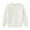 White, variant on Zkozptok Knitted Sweater for Toddler Baby Boys Girls Long Sleeve Crewneck Pullover Tops Fall Winter Warm Clothes
