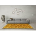 thumbnail image 3 of Ahgly Company Indoor Rectangle Persian Yellow Traditional Area Rugs, 8' x 10', 3 of 4