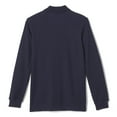 thumbnail image 2 of French Toast Boys School Uniform Long Sleeve Pique Polo Shirt, Sizes 4-20, 2 of 5