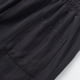 thumbnail image 4 of Pantalones largos para hombre, informales, de color liso, finos, con cintura elástica y bolsillo con cordón, holgados, de playa, de pierna recta, de poliéster., 4 of 9