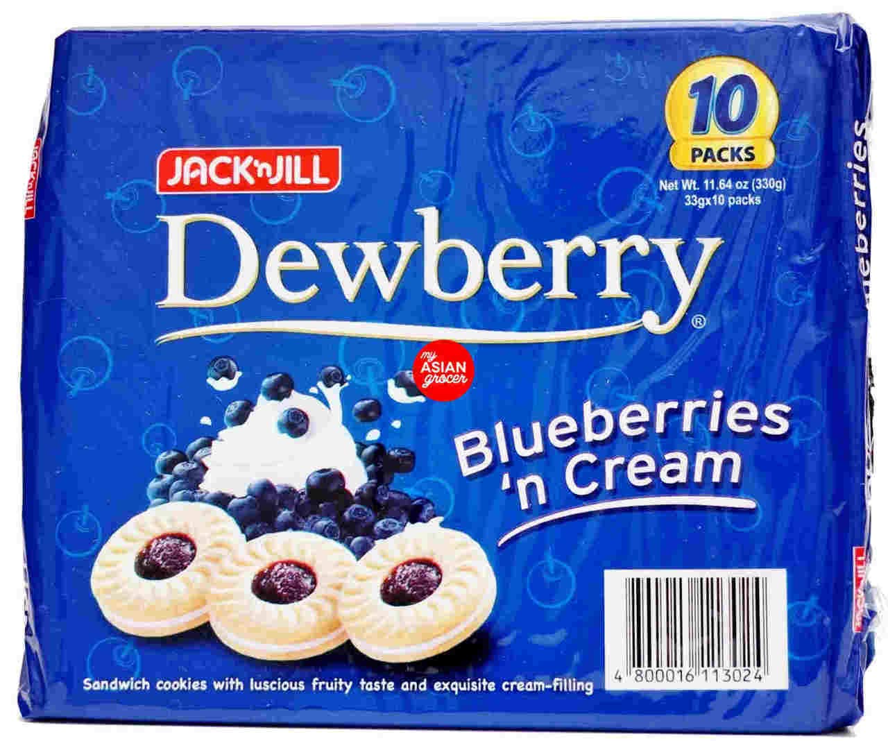 Dewberry Blueberries 'n Cream 330g