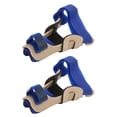 thumbnail image 3 of par de separadores de dedos para mujer, corrector de hallux valgus para juanete, pie derecho e izquierdo., 3 of 10