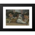 thumbnail image 2 of Jozef Hanula 24x18 Black Modern Framed Museum Art Print Titled - Politicians (1937), 2 of 5
