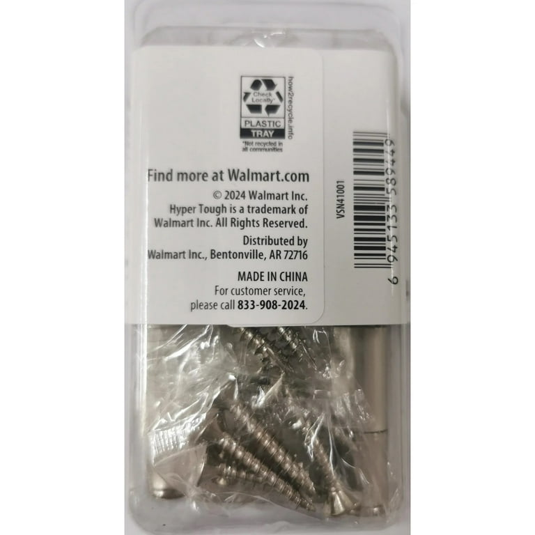 Hyper Tough Satin Nickel Door Hinge 3-1/2 in. x 5/8 in. 3-Pack