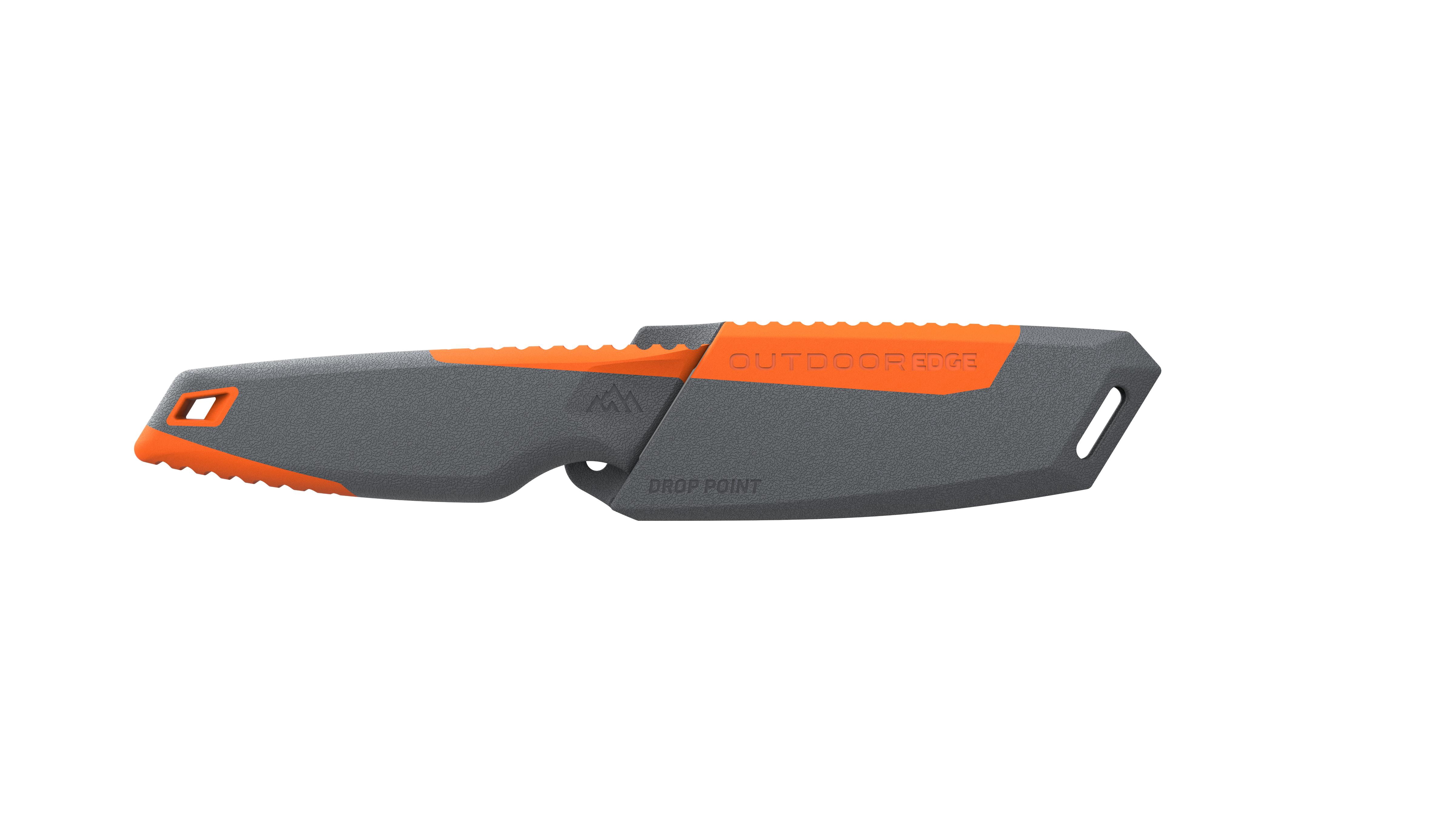 Outdoor Edge Vantex 3.5" Drop Point with Sheath