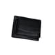 thumbnail image 2 of Sonducket Cartera de cuero portátil, diseño Simple, monedero de almacenamiento plegable, bolso de viaje para fiestas, compras, tarjetero de Carteras Negro, 2 of 6