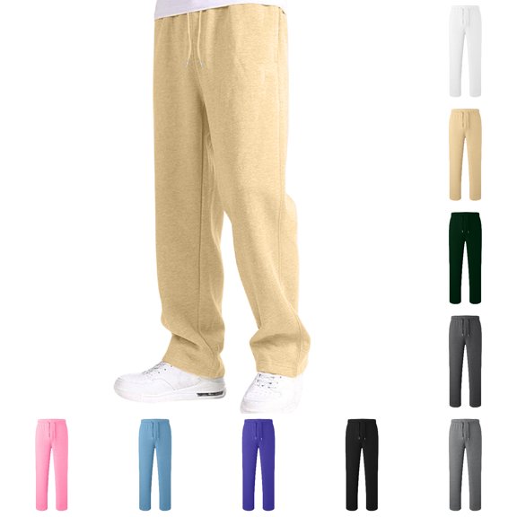 XINXIAOO Girls Hiking Sweatpants Loose Workout Loose Sweatpants with High Elastic Waist Girls Pants Size 11-12 Years
