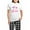 With Checker Pant, variant on CafePress - Cousin Of The Bride Butterflies Women's Light Paja - Women's Short Sleeve Print T-Shirt and Pants Light Cotton Pajama Set