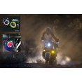 thumbnail image 5 of U 7 LED Motorcycle Angel Eyes Headlight DRL Spotlights Auxiliary Bright Lamp Accessories Car Work Fog Light 12V, 5 of 5