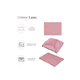 thumbnail image 4 of Juego De Sabanas Individual 2,800 Hilos 3 pzs, ROSA, 4 of 5