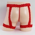 thumbnail image 4 of HUPOM Men'S Underwear Underwear For Men Pack Low waist Comfort Waist Solid Thong Red One Size, 4 of 5