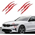 thumbnail image 1 of LLC 2-Pack Red Waterproof Monster Claw Car Stickers for Cars, Trucks, and Motorcycles, 1 of 5