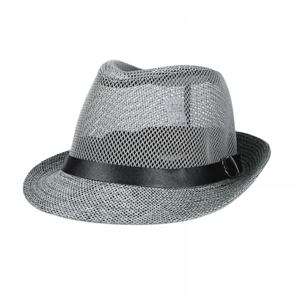 MELLCO Small Top Hat Men Women Linen 