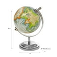 thumbnail image 2 of 4" Decorative Blue Globe With Stand, 2 of 4