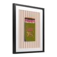thumbnail image 4 of Easy Tiger Retro Matches Black Framed Print Under Glass, design by Elyse Anastacia, 4 of 10