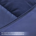 thumbnail image 6 of BNM Reversible Comforter, Twin/Twin XL, Navy Blue, 6 of 10