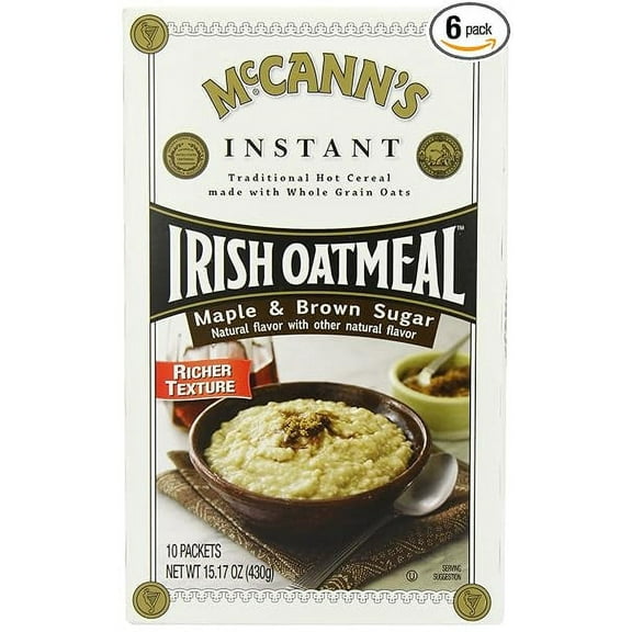 McCann's Irish Oatmeal Maple & Brown Sugar - 10 Packets