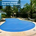 thumbnail image 6 of VINGLI 12 mil Solar Pool Cover 18x36 ft Rectangle Solar Blanket for Inground Pool and Above-Ground Swimming Pool, Blue, 6 of 8