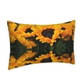 thumbnail image 2 of Fotbe Flower Bush Sunflower Pillow Cases - Envelope Closure - Luxury, Extra Soft, Cooling Pillow Covers - Wrinkle, Fade, Stain Resistant-20"x30", 2 of 9