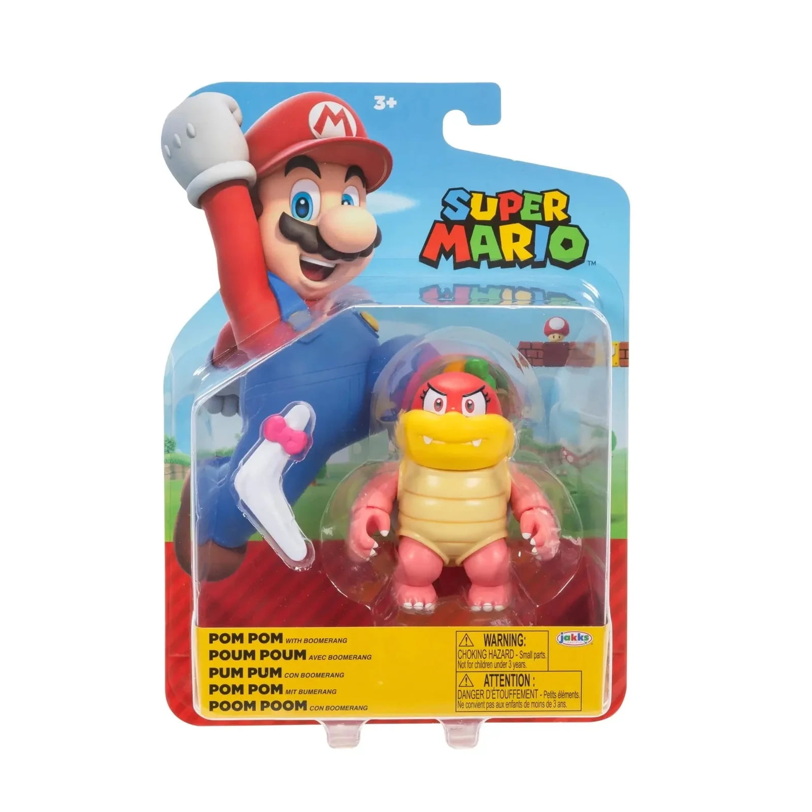 World of Nintendo Wave 39 Pom Pom Action Figure (with Boomerang)