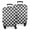 Black White Checkerboard, variant on Black and Mint Green Checkerboard Pattern Luggage Cover Fashion Suitcase Cover Baggage Covers Fit 25-28 Inch Luggage (Go Travel)