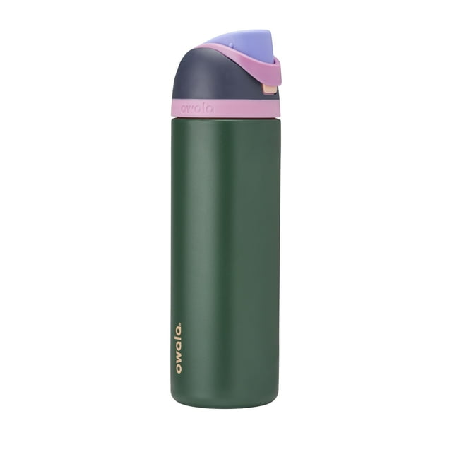 Botella de agua Thermos Owala FreeSip de 710 ml, color azul y verde