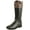 Black/Brown, variant on Cole Haan Girls Juniors Nancy Tall Fashion Riding Patent Combo Leather Boots